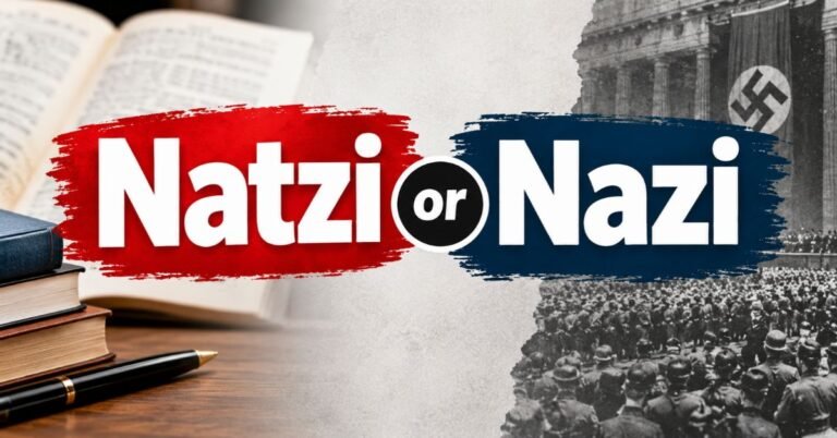 Natzi or Nazi