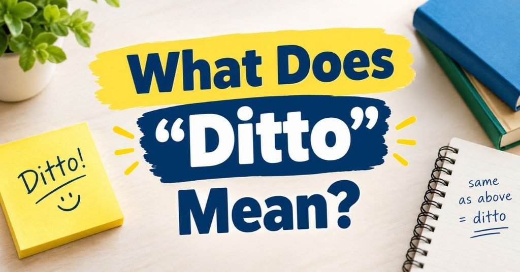What Does _Ditto_ Mean_