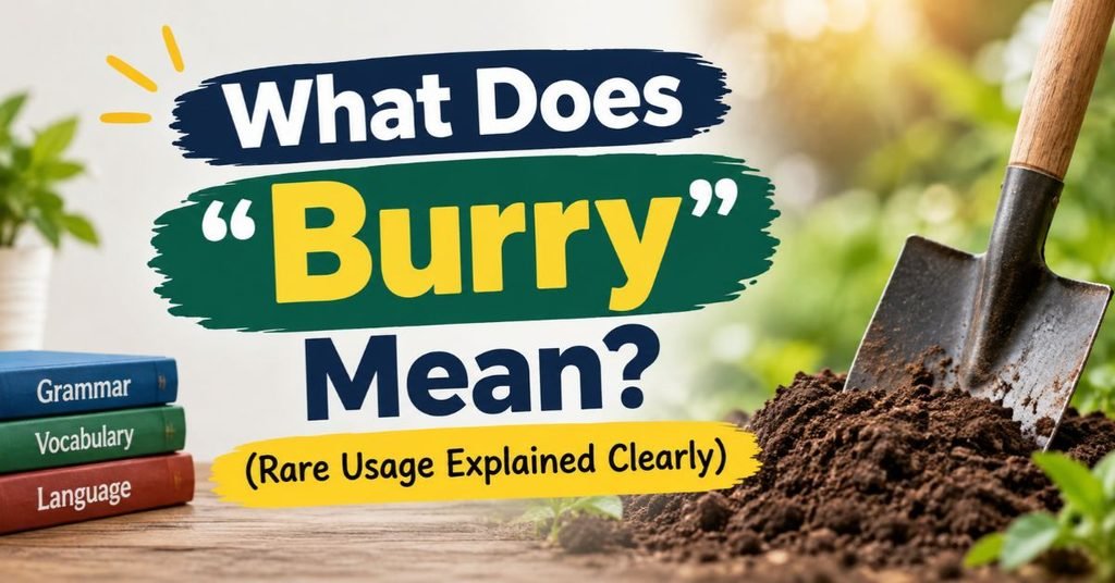 what-does-burry-mean-rare-usage-explained-clearly