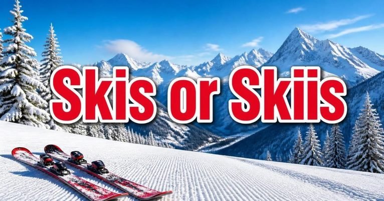 Skis or Skiis