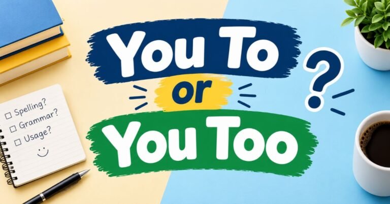You To or You Too